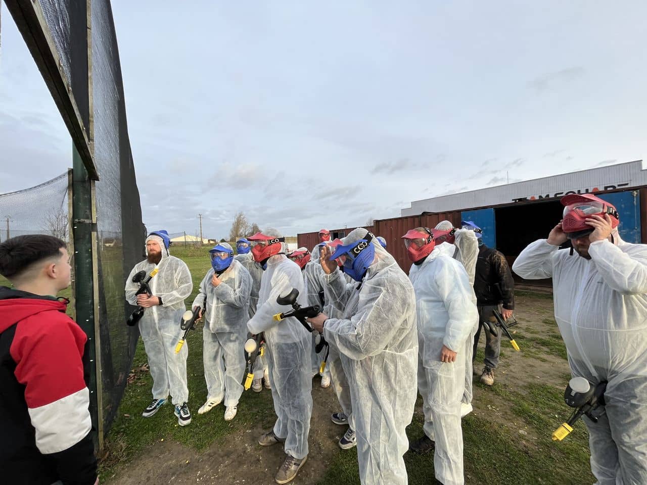 Première partie de paintball à Lille : à quoi s'attendre chez Team Square